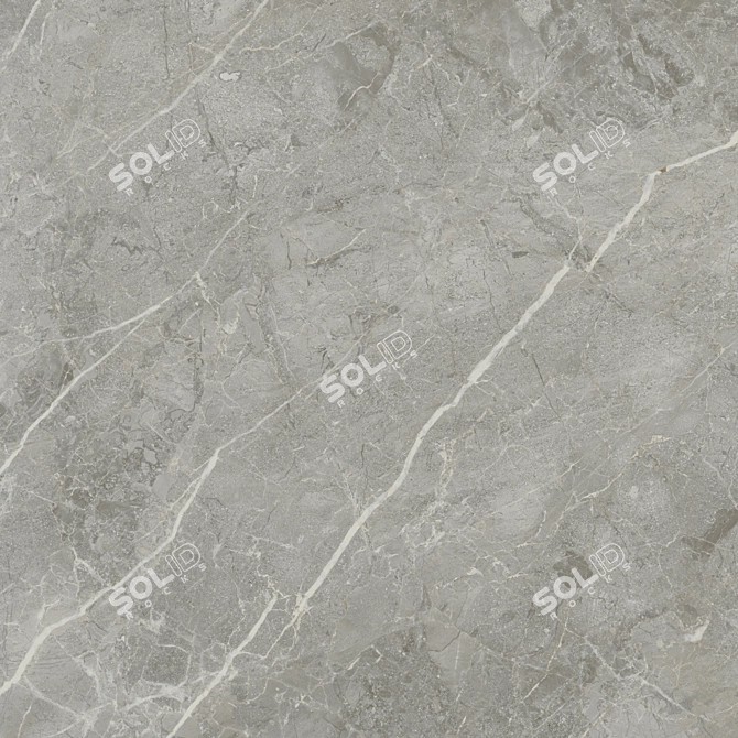 Luxury Marble Tiles: HD Textured Floor 3D model image 3