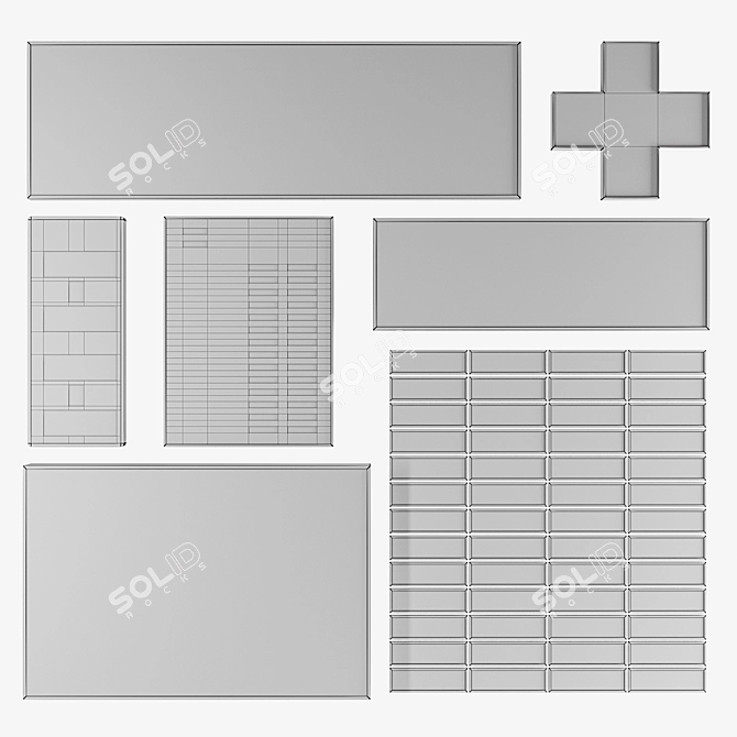 LED Boards Set: Sports & Weather 3D model image 2