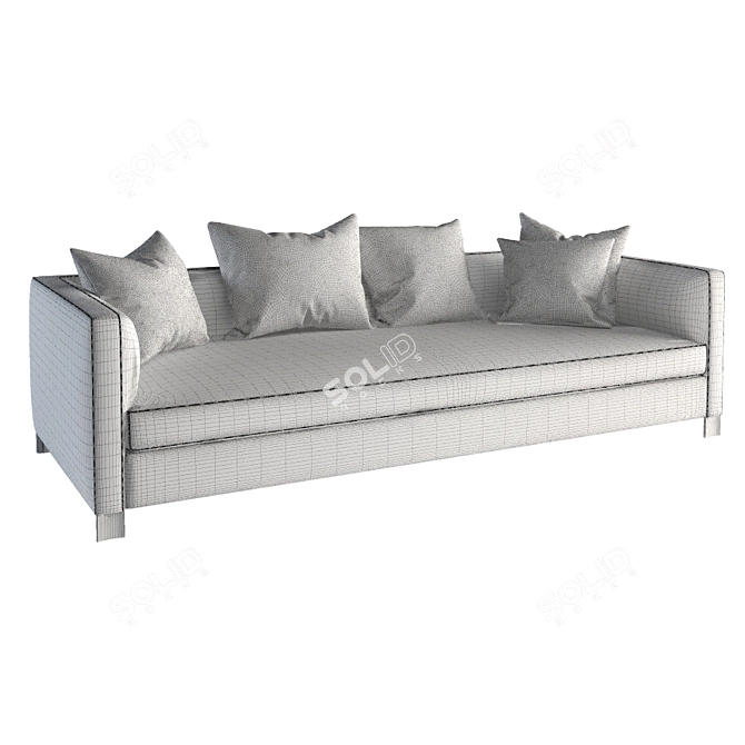 Lucas Sofa: Modern Elegance in Molteni & C. 3D model image 2