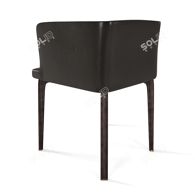 Wansheng Stylish Armchair 3D model image 2