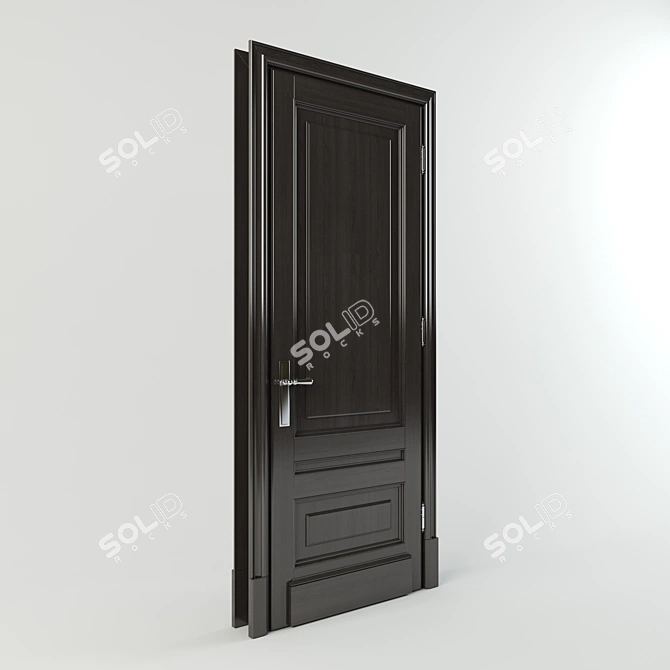 Italian-inspired Door Block Kit 3D model image 1