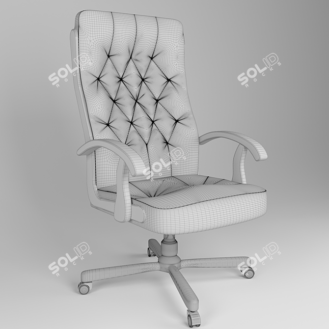 ErgoFlex Richard Extra Office Chair 3D model image 2