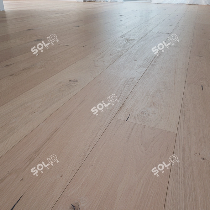 Mythos Oak Timber Flooring 3D model image 1