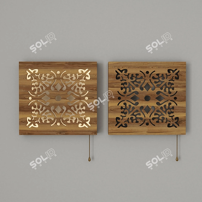 Illuminated Wall Art 3D model image 1