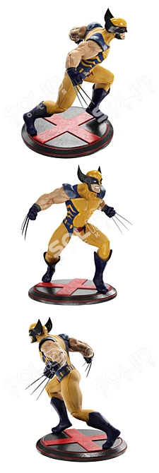 Mighty Wolverine Duel Pack 3D model image 2