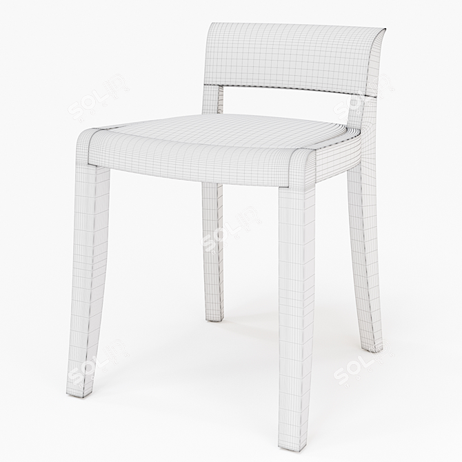 Elegant Eloise Chair: A Timeless Masterpiece 3D model image 3