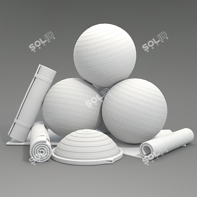 FitClub Essentials 3D model image 2