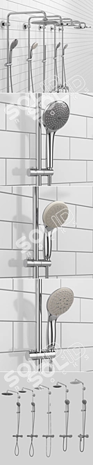 GROHE Euphoria Shower System 3D model image 3