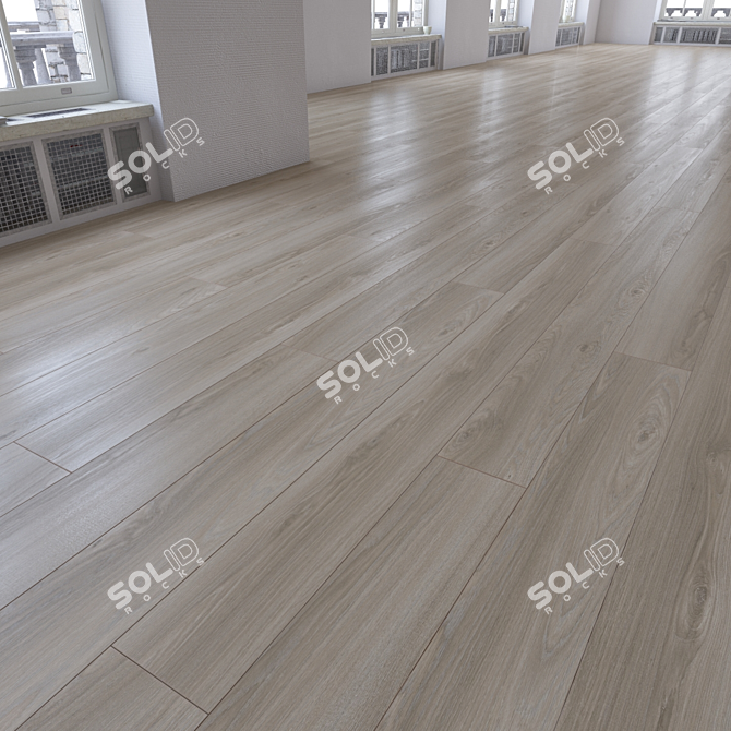 Versatile Laminate Flooring Kit 3D model image 3