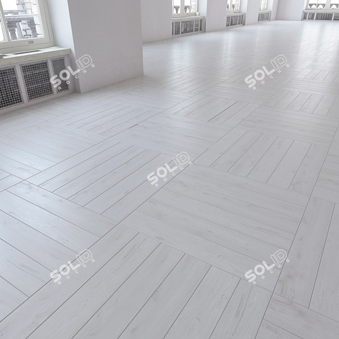 VersaPlank Laminate Flooring Kit 3D model image 2