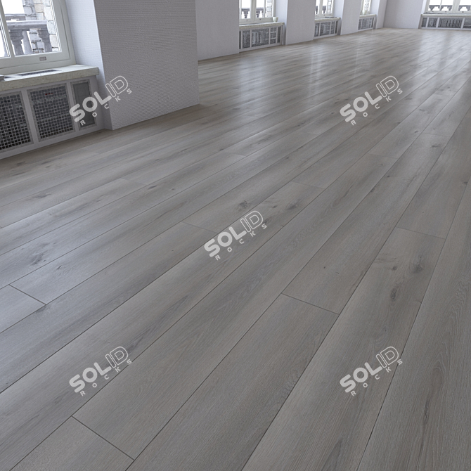 Title: Versatile Laminate Flooring Kit 3D model image 3