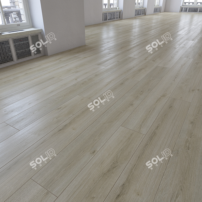 Versatile Laminate Flooring Kit 3D model image 3