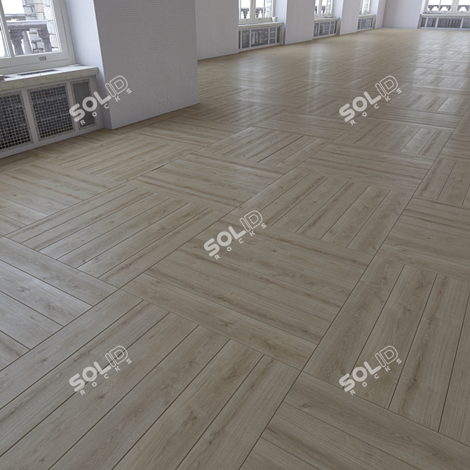 Versatile Laminate Flooring Kit 3D model image 2