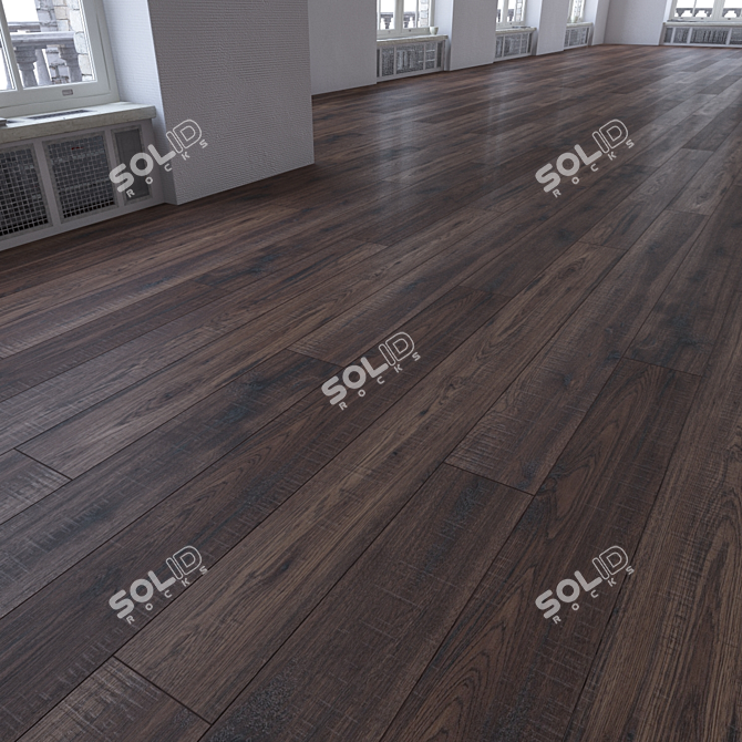 Versatile Laminate Flooring Kit 3D model image 3