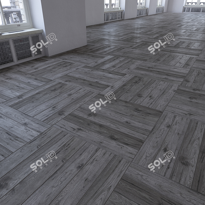 Title: Versatile Laminate Flooring Kit 3D model image 2