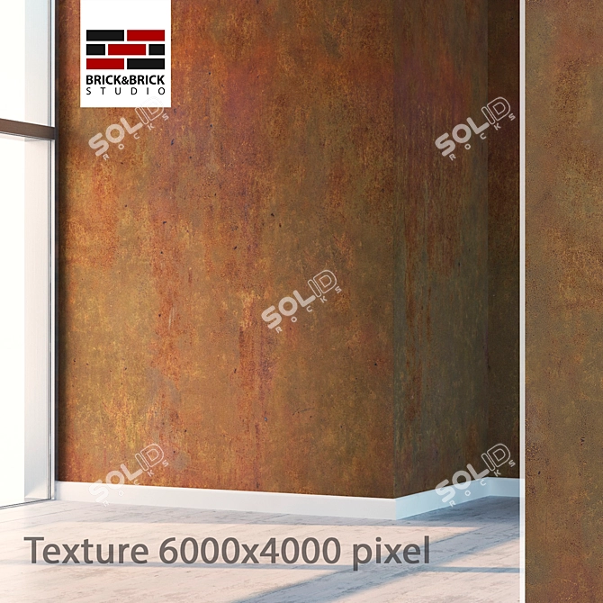 Seamless Metal Texture 3D model image 1