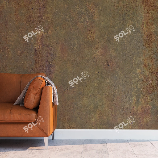 Seamless Metal Texture 3D model image 2