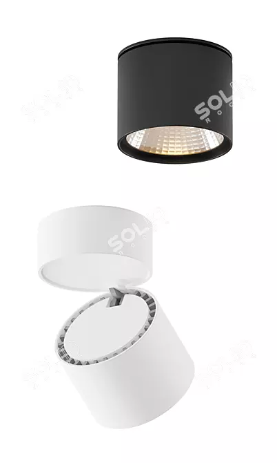 Sleek and Versatile: Hoy Lighting Collection 3D model image 2