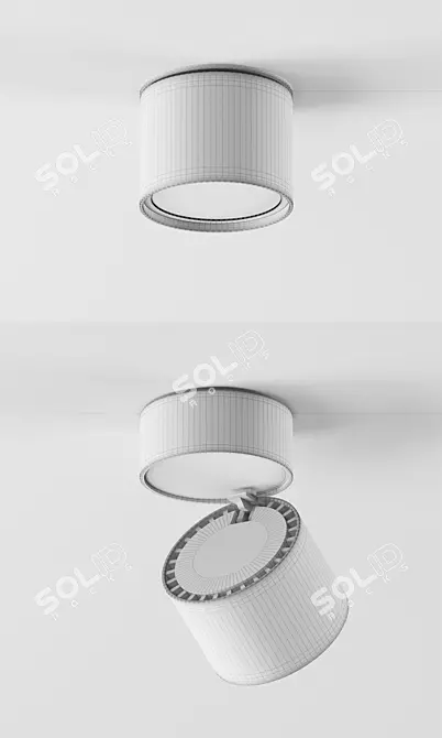 Sleek and Versatile: Hoy Lighting Collection 3D model image 3