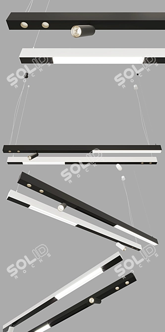 Modular Profile Lighting System - Centrsvet 3D model image 2