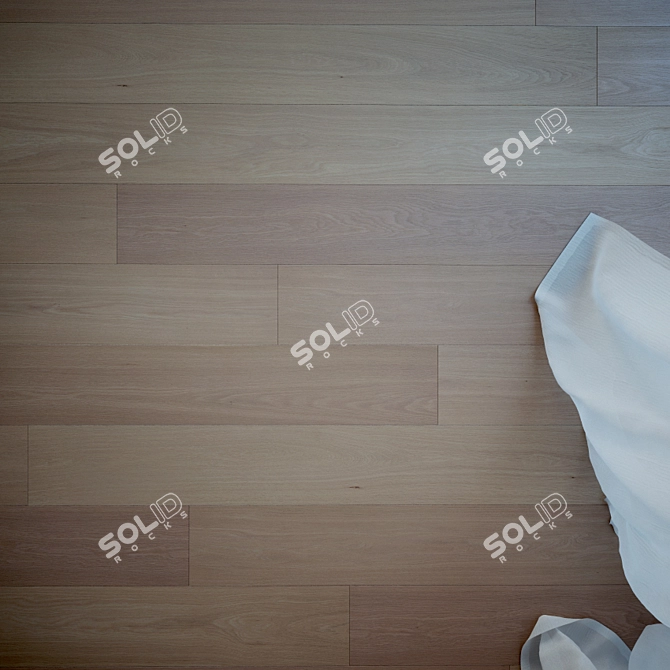 Siberian Oak Wooden Floor 3D model image 2