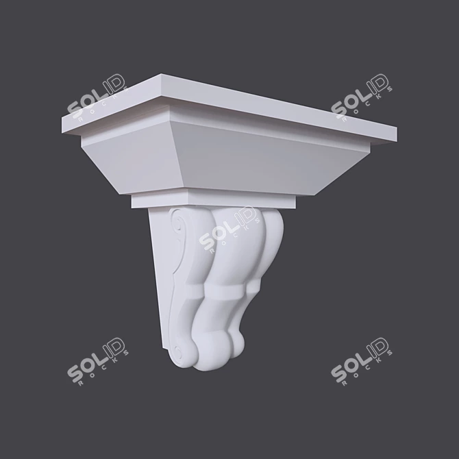 Classic Plaster - Traditional Design 3D model image 1