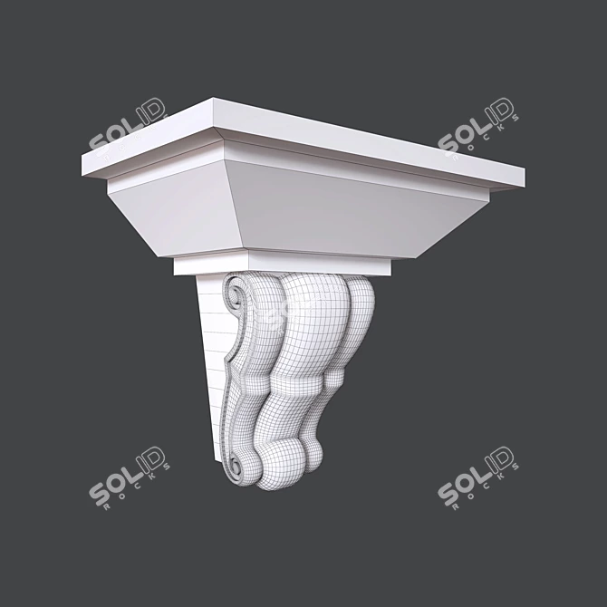 Classic Plaster - Traditional Design 3D model image 3