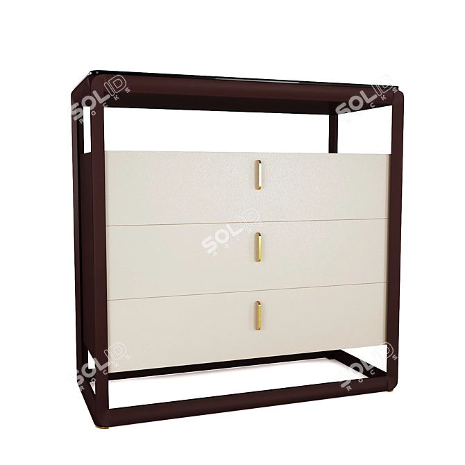 Wansheng Stand: Stylish and Functional Stand for Any Room 3D model image 1