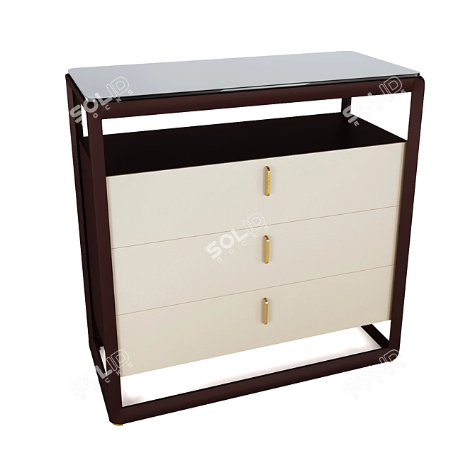 Wansheng Stand: Stylish and Functional Stand for Any Room 3D model image 2