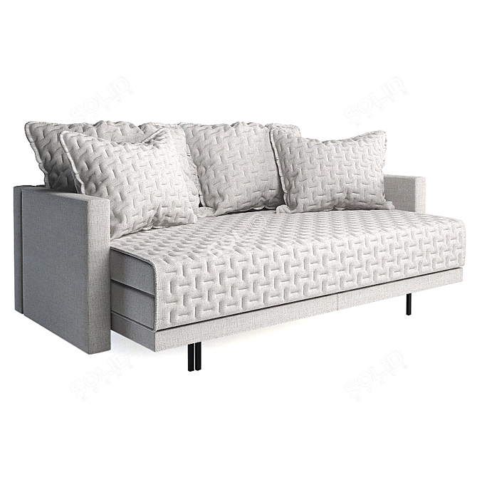 Modern Sofa-Bed, Molteni & C 3D model image 1