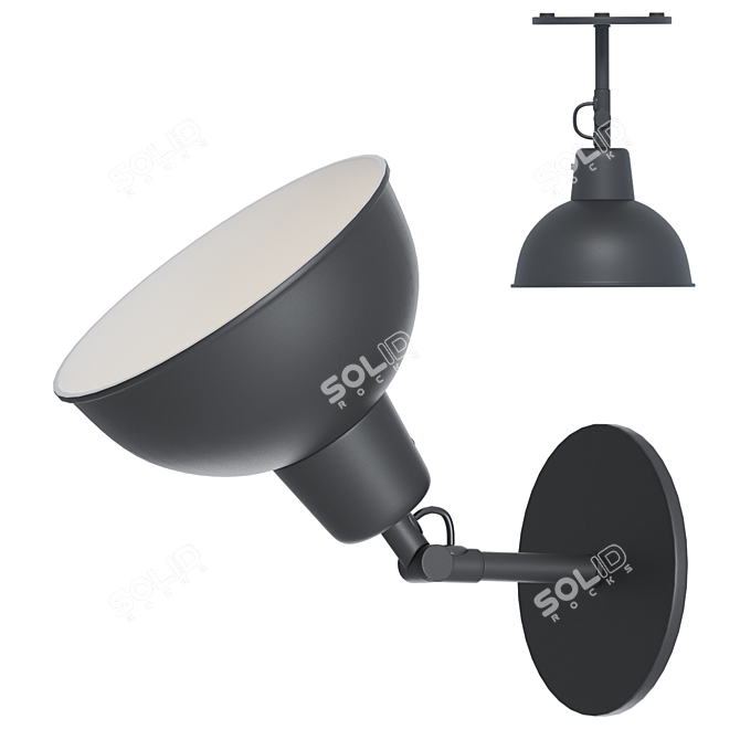 SKURUP Table Lamp/Brass - Stylish Lighting Solution 3D model image 1