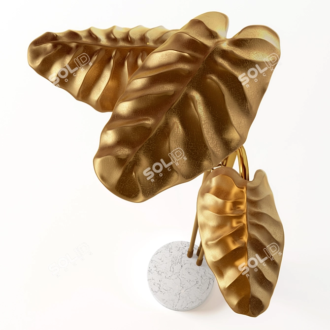 Ginger & Jagger Lotus Floor Lamp - Illuminate Elegantly 3D model image 3