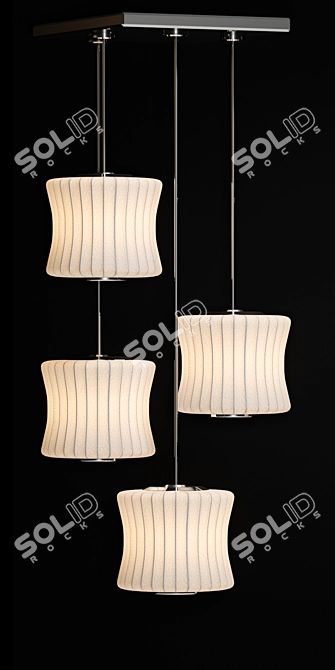 Versatile Ceiling Light Set 3D model image 2