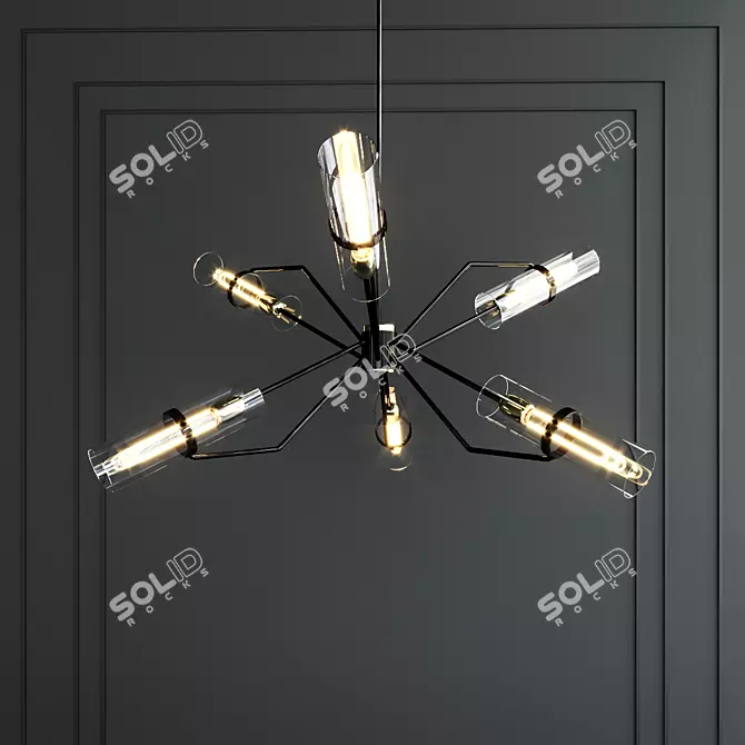 Troy Lighting Raef F6318 Pendant 3D model image 1