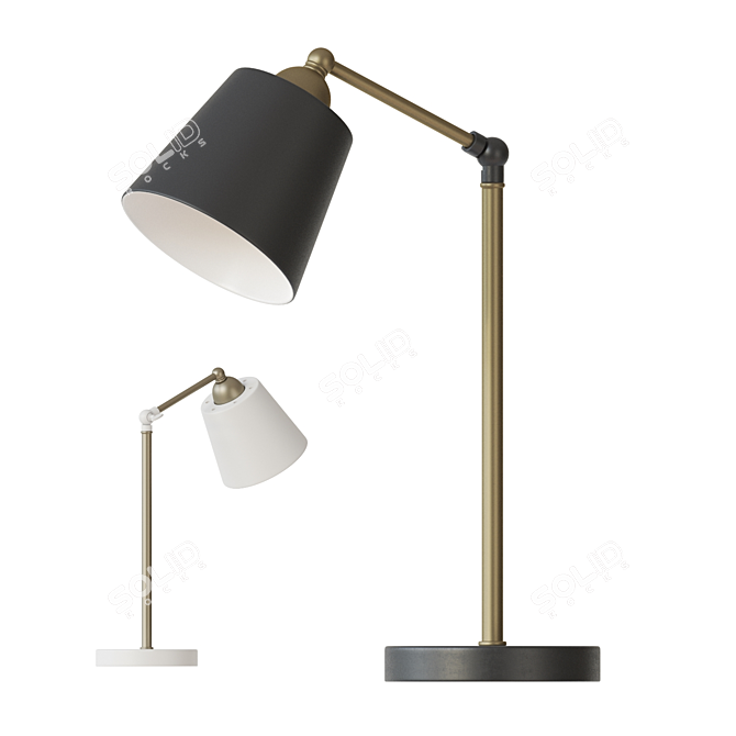 MW-Light Town Desk Lamp 3D model image 1