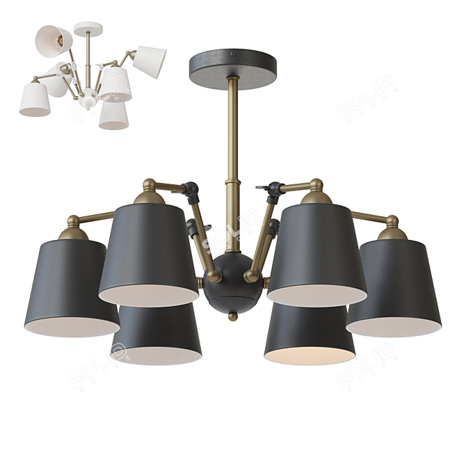 MW-Light Town Pendant Light 3D model image 1