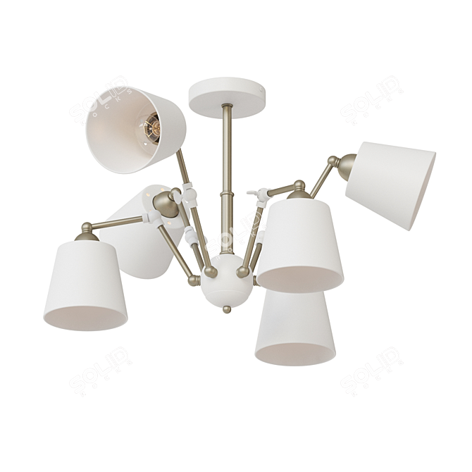 MW-Light Town Pendant Light 3D model image 2