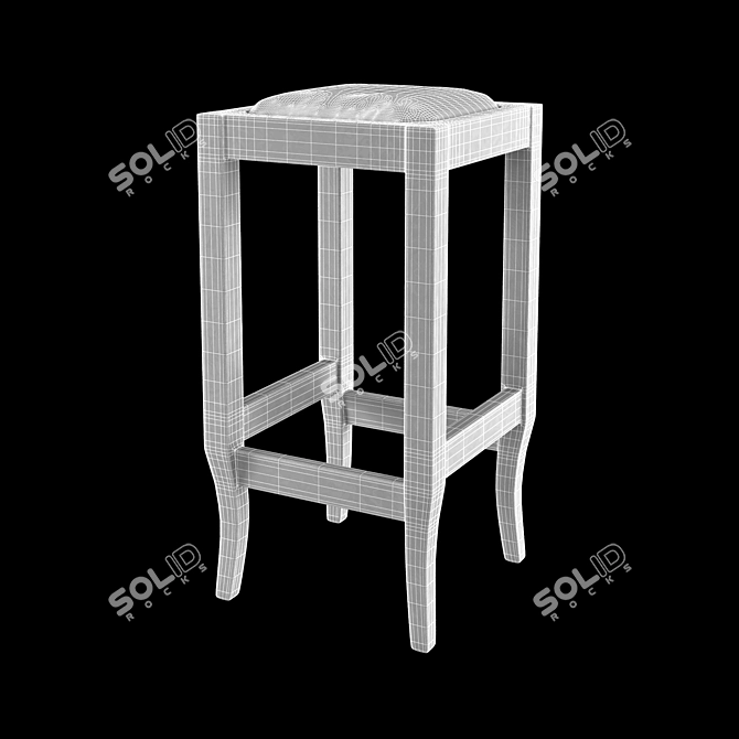 Classico Bar Stool by Vismap 3D model image 2