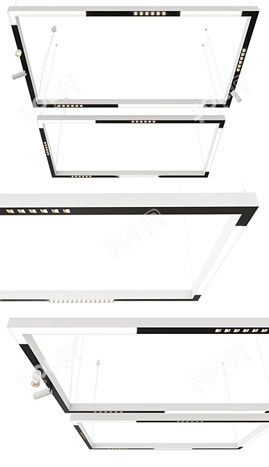 Modular Profile System for Flexible Lighting 3D model image 2