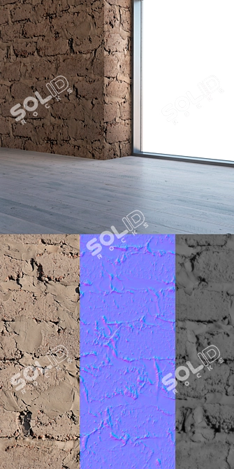 Seamless 4K Texture Set 3D model image 3