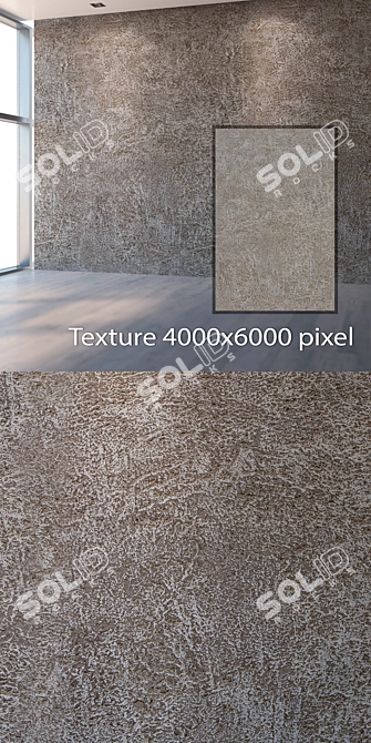 Title: Seamless 4K Plaster Texture 3D model image 2