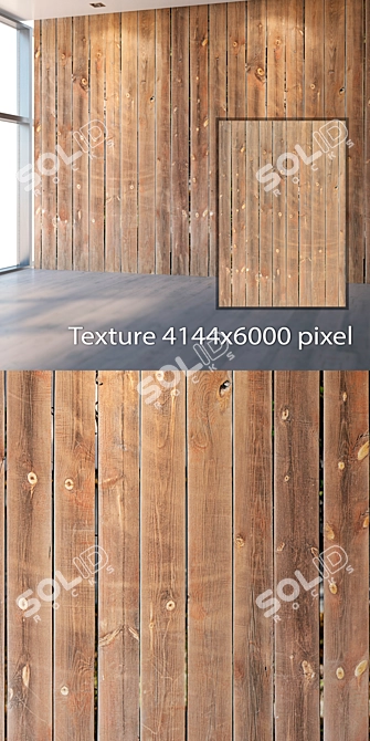 Seamless 4K Tree Texture 3D model image 2