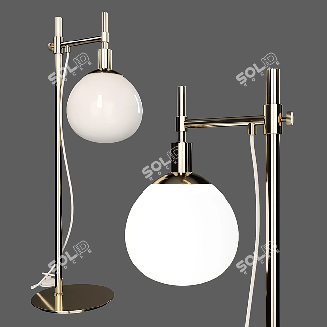 Maytoni Erich Table Lamp - MOD221-TL-01-G 3D model image 1