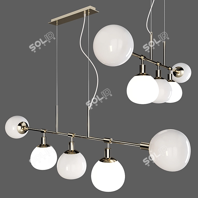 Maytoni Erich Pendant Lamp (MOD221-PL-05-G) 3D model image 1