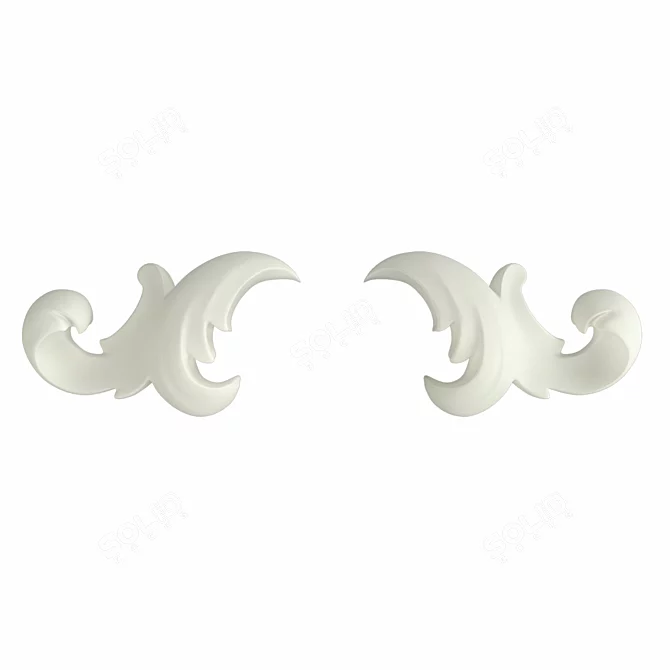 RODECOR 05323RC: Elegant Moldings Finishes 3D model image 2