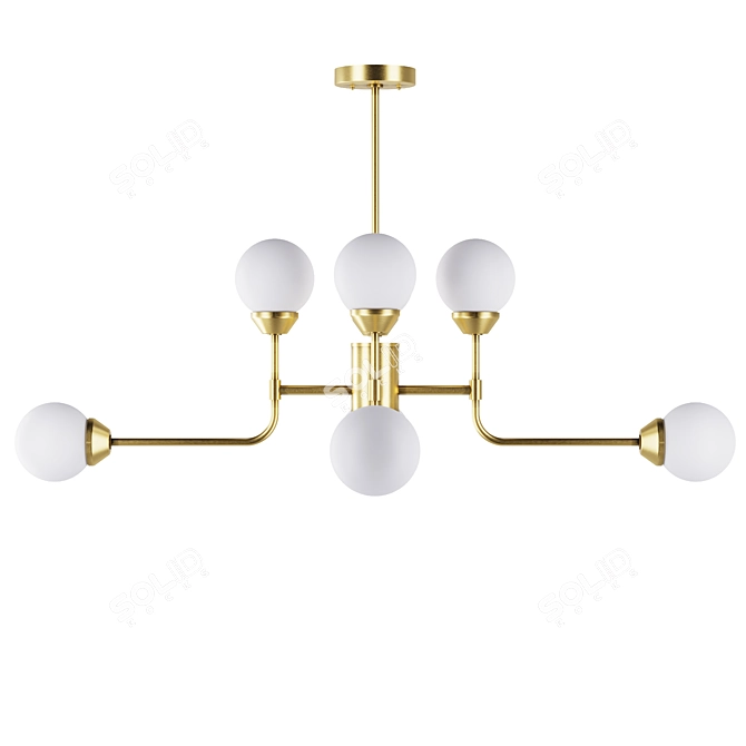 Modern Art Lamp: Pikartlights 6272 3D model image 3