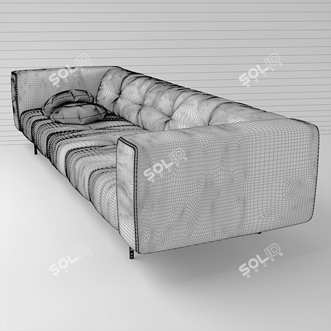 Elegant Erei Sofa: Luxury in Every Detail 3D model image 3