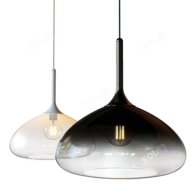 Cooper Ceiling Light: Elegant and Functional 3D model image 1