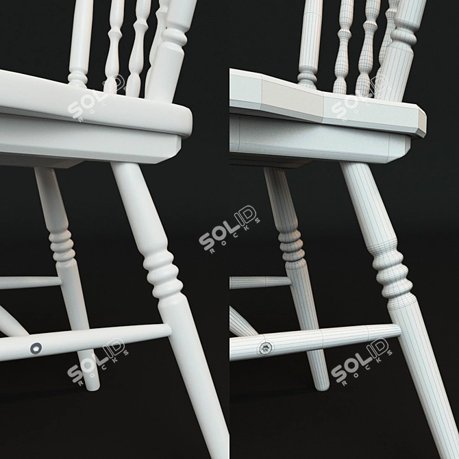 Table Favorite Classics and Chair Classics - Transformable Furniture Set
  
Transformable Table and Chair Set 3D model image 3