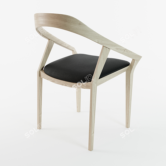 Monica Förster Antelope Chair 3D model image 2